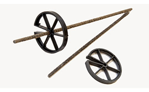 Гибкая связь-анкер Гален БПА-450-4-2П для кирпичной кладки в малоэтажном строительстве, 4*450 мм