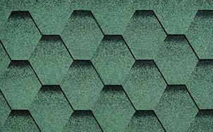 Гибкая черепица рядовая KATEPAL Katrilli зелень моховая